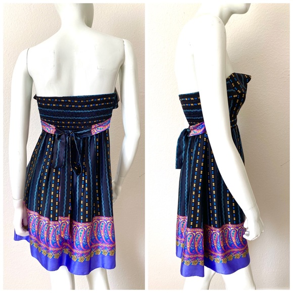 Vintage 90s/Y2K Betsey Johnson silk dress - Picture 4 of 6